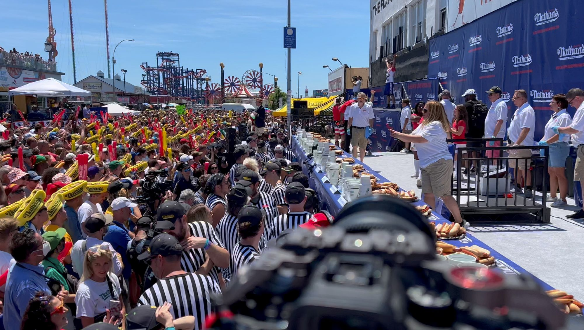 Nathan’s Famous Hot Dog Eating Contest